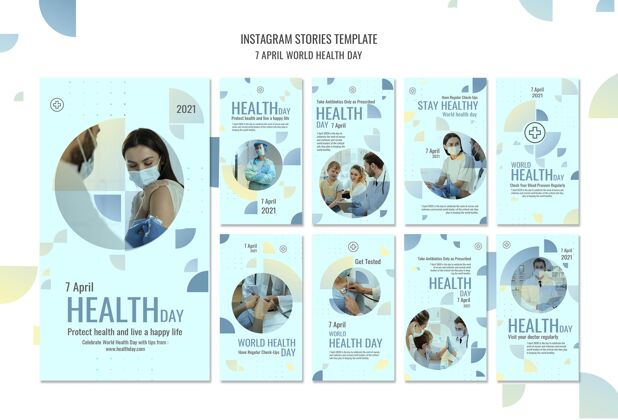 健康世界卫生日instagram故事集世界卫生日Instagram故事4月7日