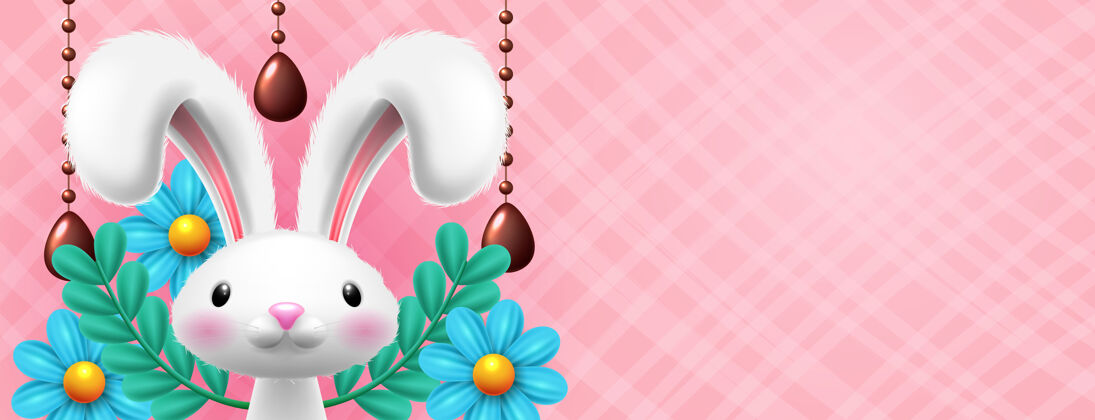 兔子复活节兔子蛋复活节庆祝宗教