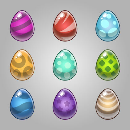 怪物怪物蛋集合元素游戏蛋