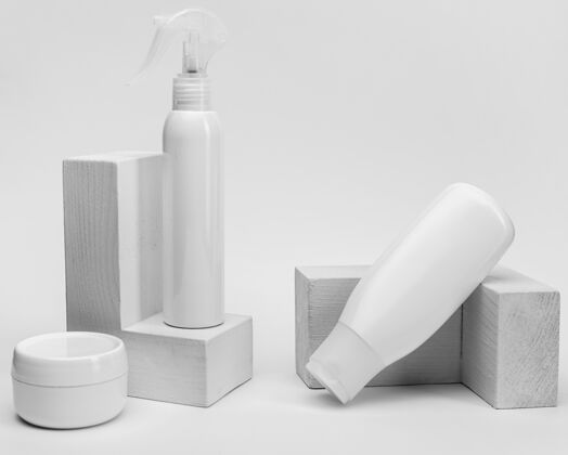 洗发水模拟美容产品展示模型乳液美容产品