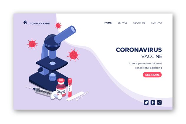 检疫等轴测冠状病毒疫苗网页模板说明病毒流感危险