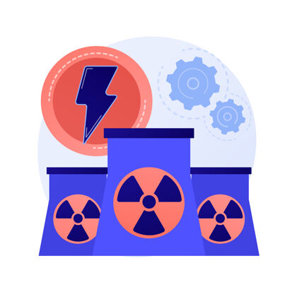 设施核电站 原子反应堆 能源生产原子裂变 原子过程核电荷产生隐喻破坏设备危险