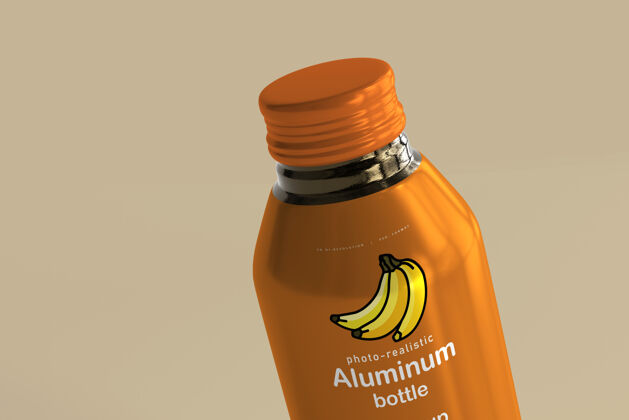果汁铝制饮料瓶模型容器水果品牌