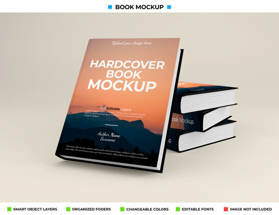 小册子模型现实的书籍模型设计隔离书模型模型杂志模型