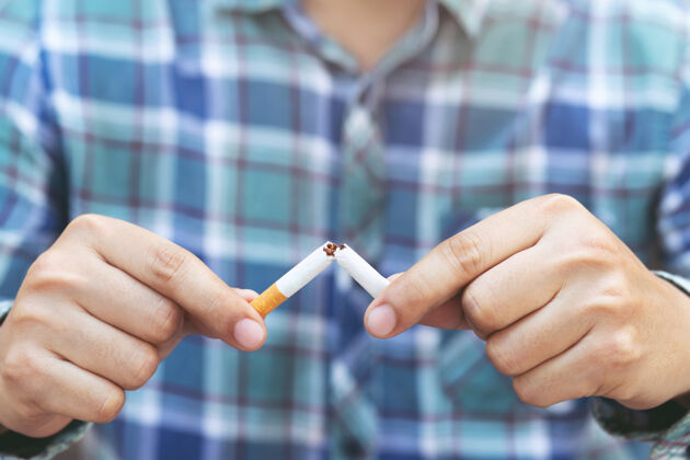 禁止吸烟拒绝吸烟的人戒烟与健康的观念生活方式或禁烟运动理念习惯吸烟商业