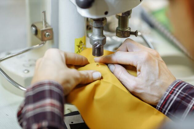衣服缝纫机涂鸦布织物刺绣创造