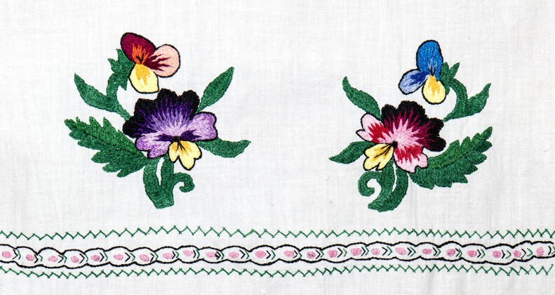 手工乌克兰刺绣民间工艺品乌克兰传统花卉