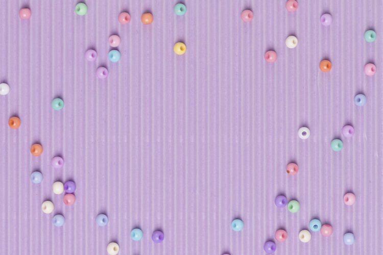 珠子珠边紫色壁纸背景波浪纸