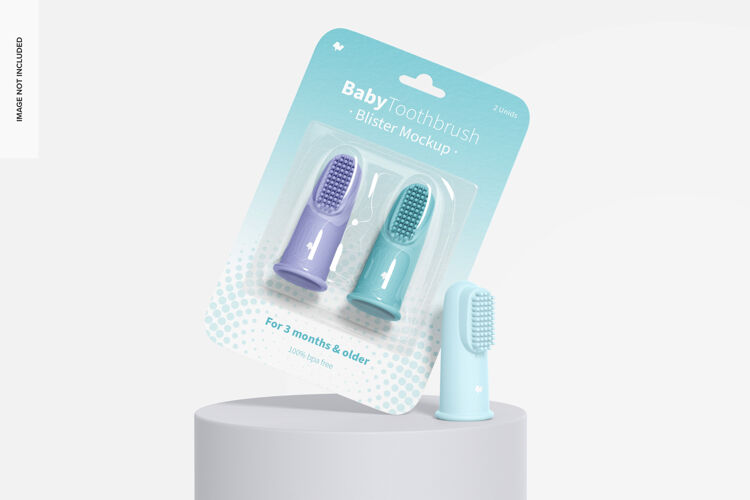 模型婴儿牙刷泡模型 靠牙齿护理浴室包装