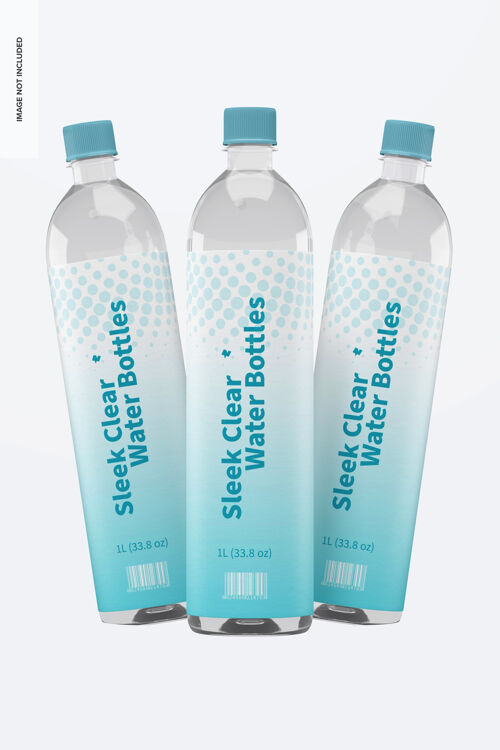 液体1l光滑的清水瓶模型瓶子塑料水