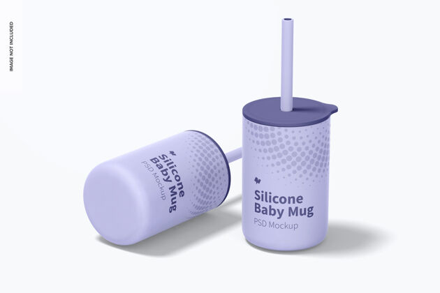 马克杯硅胶婴儿杯盖模型 透视宝贝模型