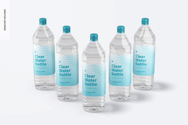 水1l清水瓶模型塑料刷新模型