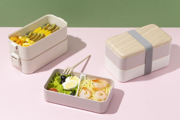 日本日本便当盒组合组成营养烹饪