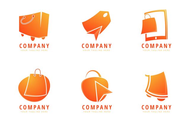Business创意网店标志模板CompanyLogoCorporateidentity