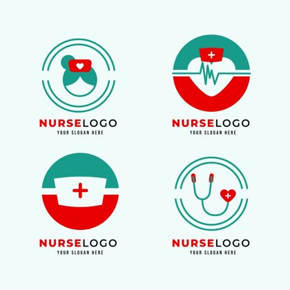 品牌创意护士标志模板公司商标商业标识