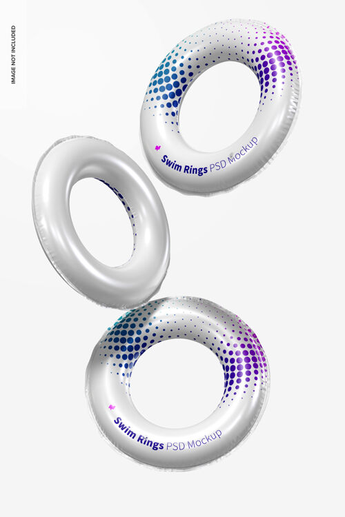 游泳池游泳环模型 漂浮夏天塑料玩具