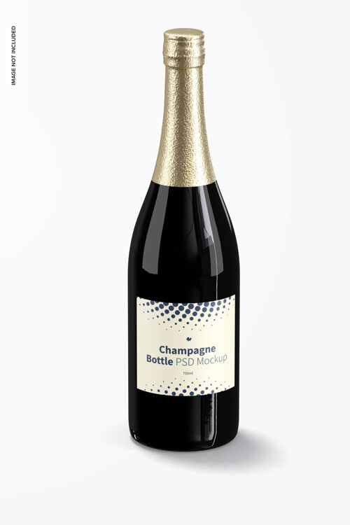 香槟香槟瓶模型香槟瓶瓶子商标