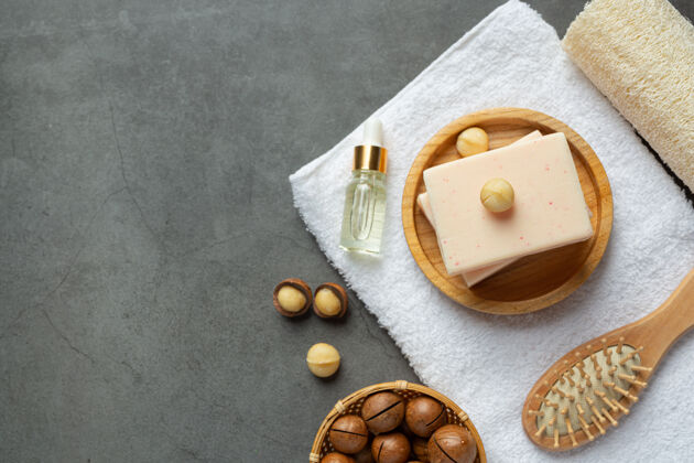 肥皂澳洲坚果香皂护肤治疗皮肤芳香滋养