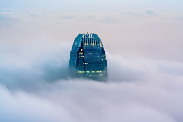 米特罗波利斯美丽的国际金融中心 又称香港手指云间香港香港建筑