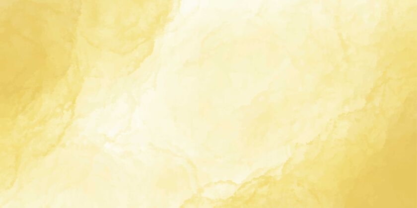 粉彩黄金水彩画横幅纹理抽象金色