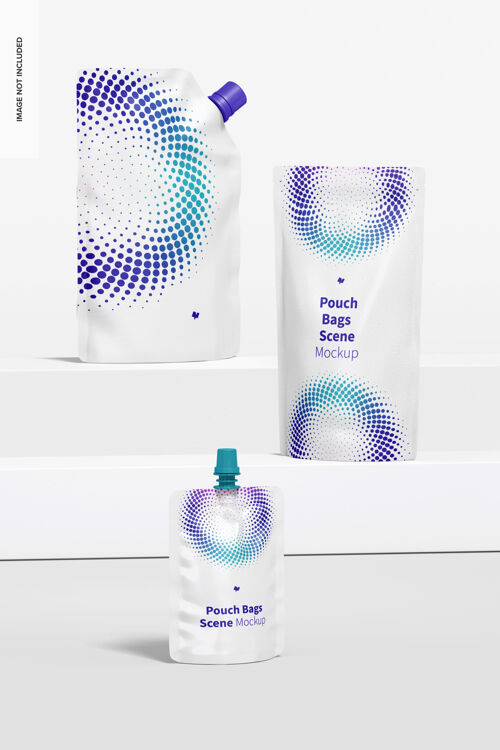 镜头小袋袋场景模型包装品牌袋