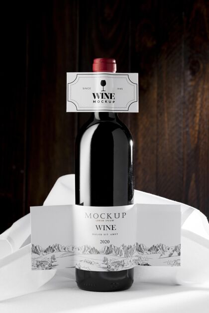模型酒瓶标签模型葡萄酒葡萄酒模型标签