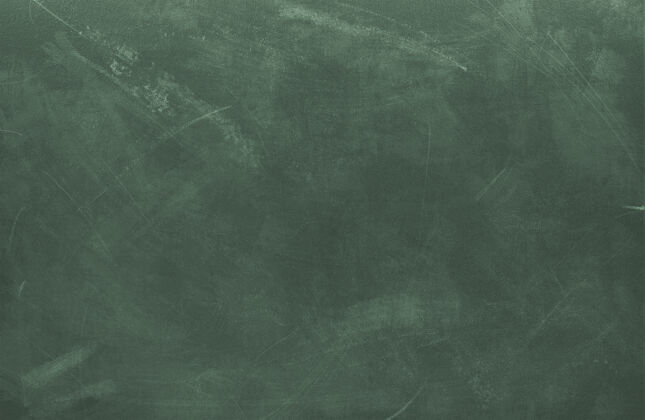 画绿色脏黑板黑板水彩课堂
