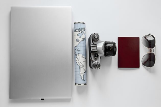 相机旅游项目安排上图笔记本电脑元素旅游