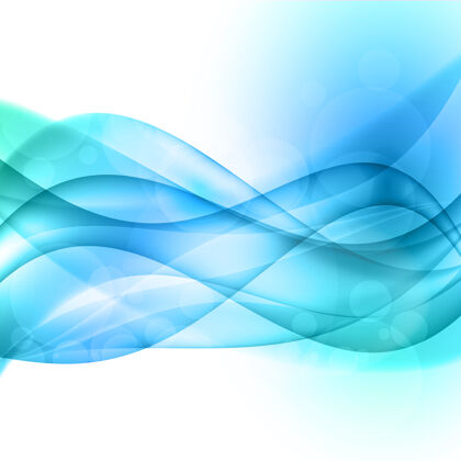 线蓝色的抽象设计流EPS10抽象背景