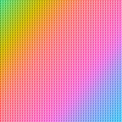 抽象使用彩虹色的正方形的抽象方形多彩形状
