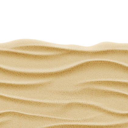形状真实的海洋沙波背景沙质米色风格