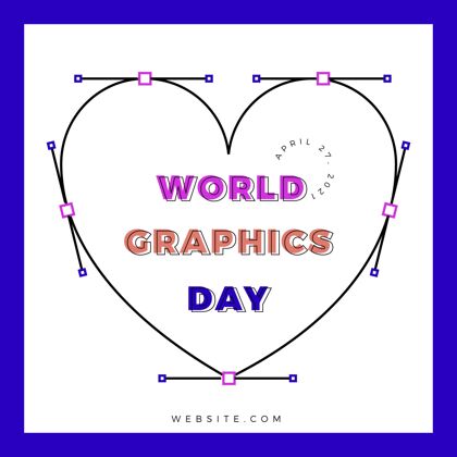 图形平面世界图形日插图全球世界通信设计日通信设计