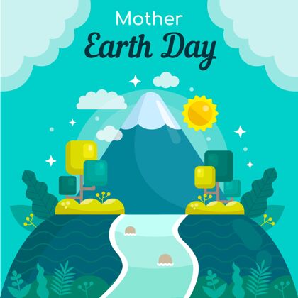 4月22日地球母亲节插图地球母亲插图实习生