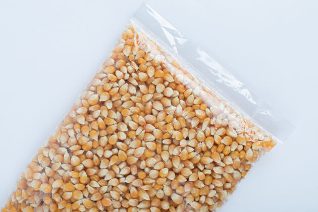 生的一堆爆米花纹理食物营养甜玉米