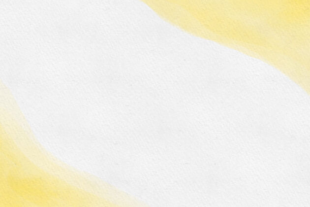 水彩画黄色和白色水彩背景优雅水彩画水彩背景