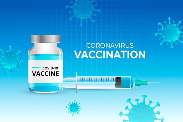 健康现实的冠状病毒疫苗背景病毒流感症状