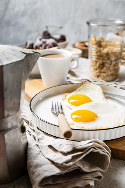 烹饪正面图营养早餐组成早餐营养分类