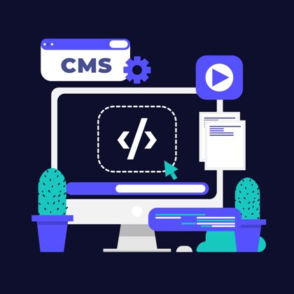 Cms平面设计cms插图网站管理计算机