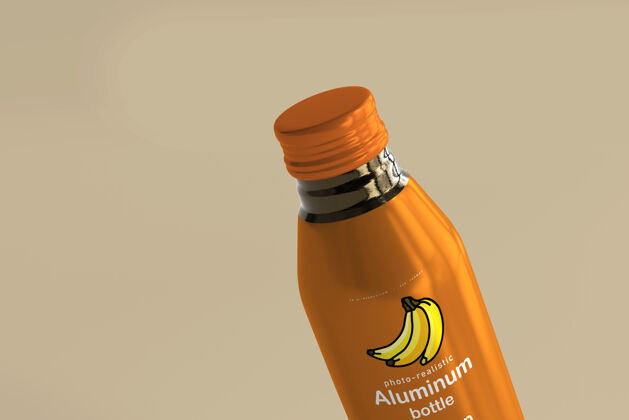 清洁铝制饮料瓶模型能量饮料饮料饮料