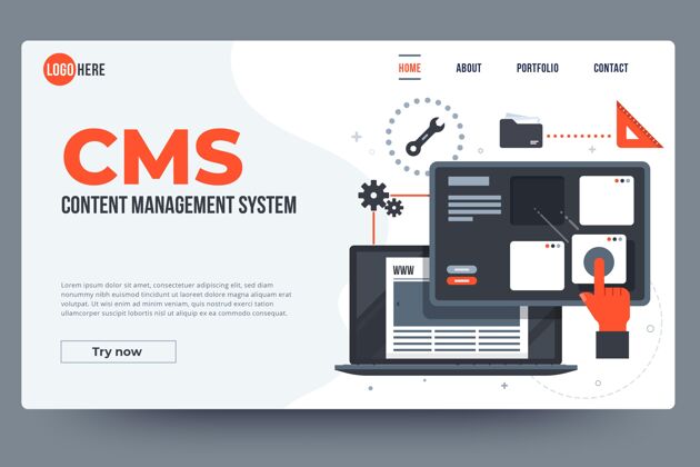 登陆页平面内容管理系统网页模板服务网页Cms