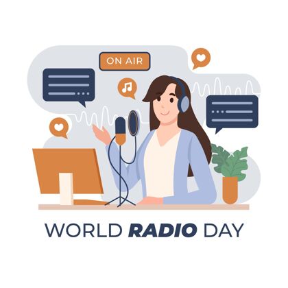 声音平面设计世界广播日日国际事件