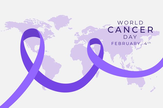 战斗世界癌症日癌症平面团结