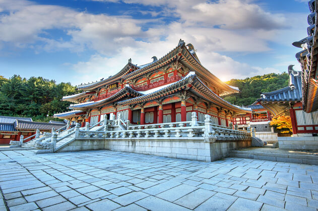 景点大长今公园或韩国历史剧在韩国文化韩国首尔