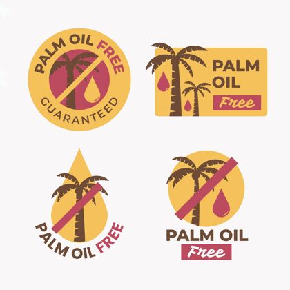 设置棕榈油招牌收藏棕榈油标志油
