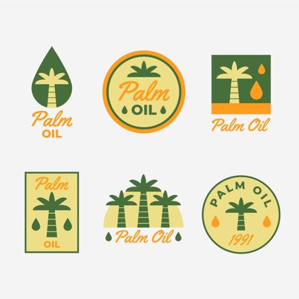 插图棕榈油招牌收藏棕榈棕榈油健康