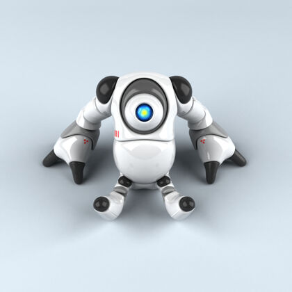 3d大机器人-3d角色机器人现代安卓